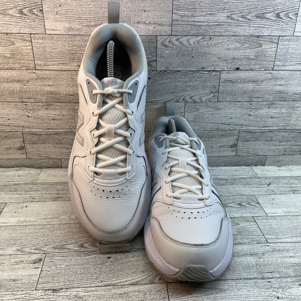 New Balance 857v3 White Leather Rollbar ‎ Running Shoes WX857WB3 Women Size 11